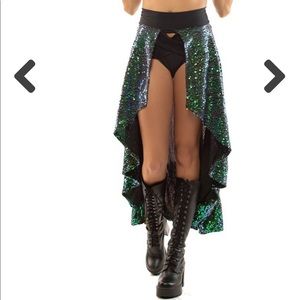 Calypso Skirt in Siren Sequins